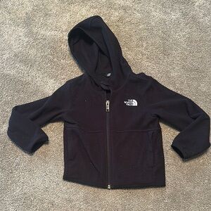 The North Face Black Hooded Fleece Jacket